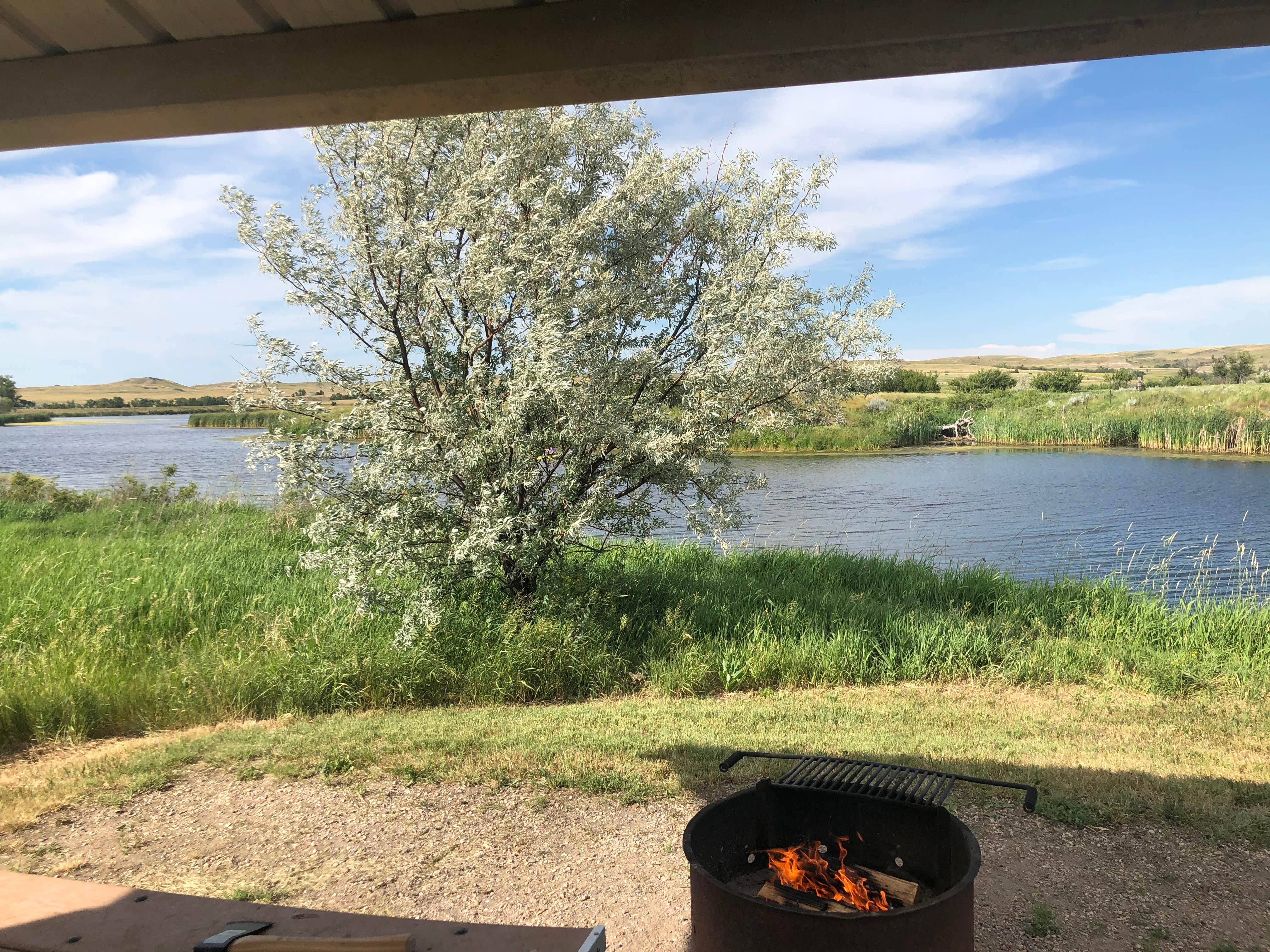 Camper-submitted photo at Sather Lake near Grassy Butte, ND