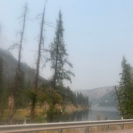 It was smoky- 2020 wildfires