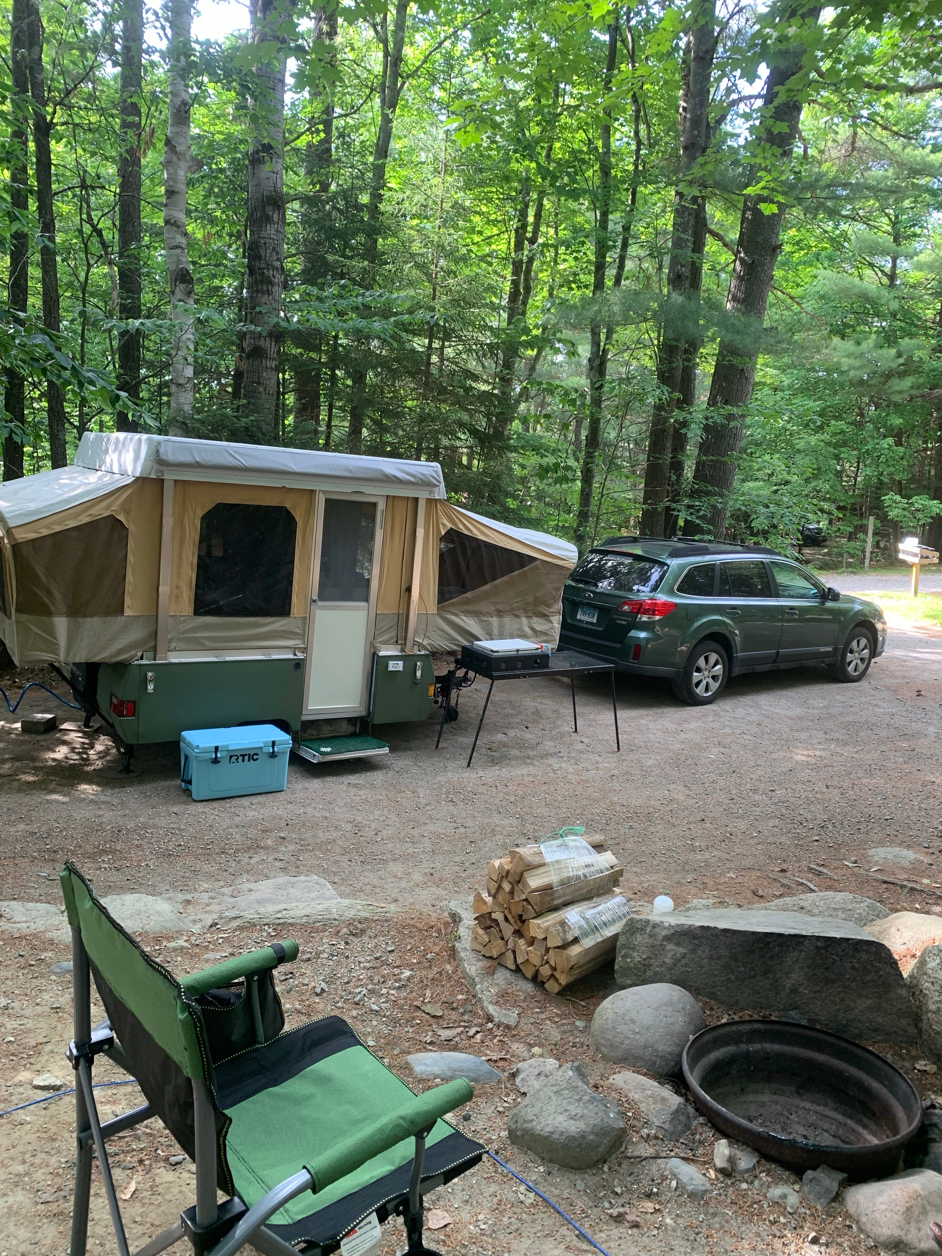 Camper submitted image from White Mountain National Forest Wildwood Campground - 1
