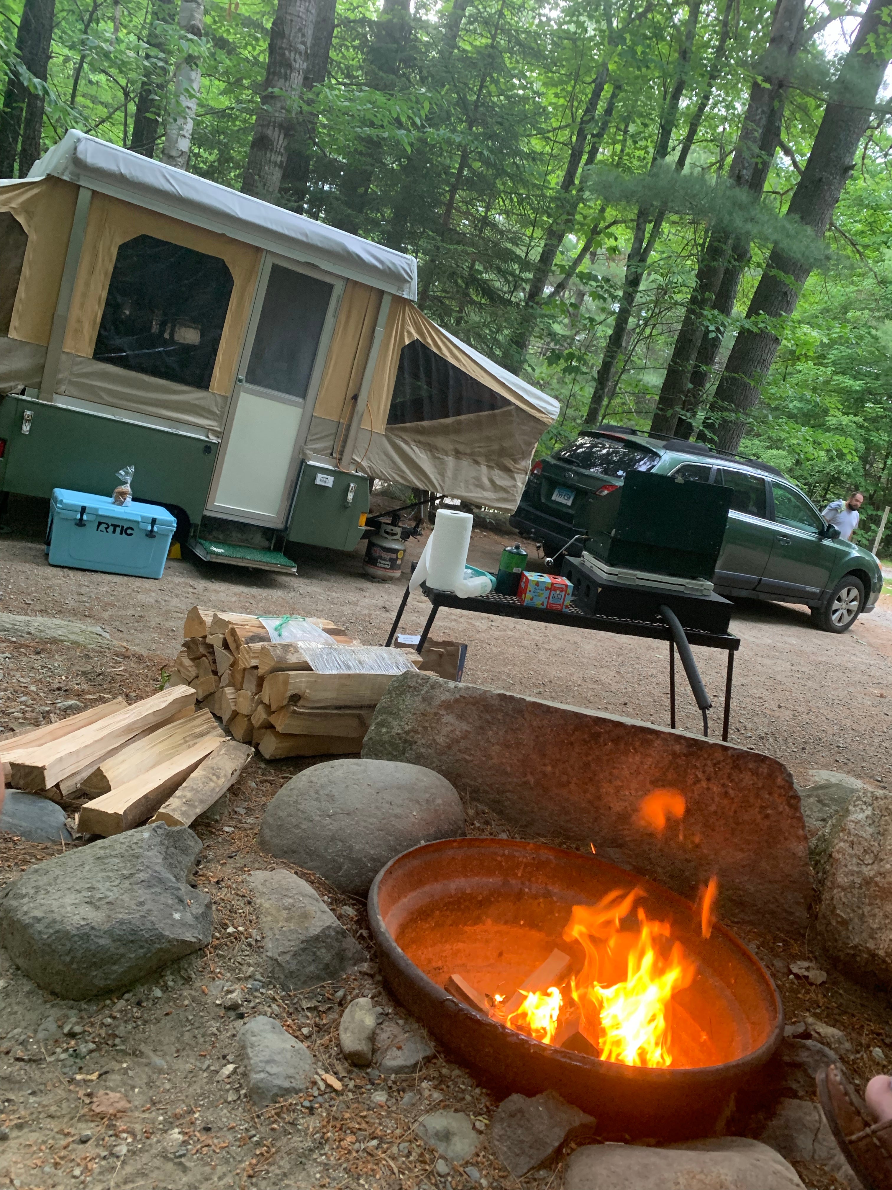 Camper submitted image from White Mountain National Forest Wildwood Campground - 2