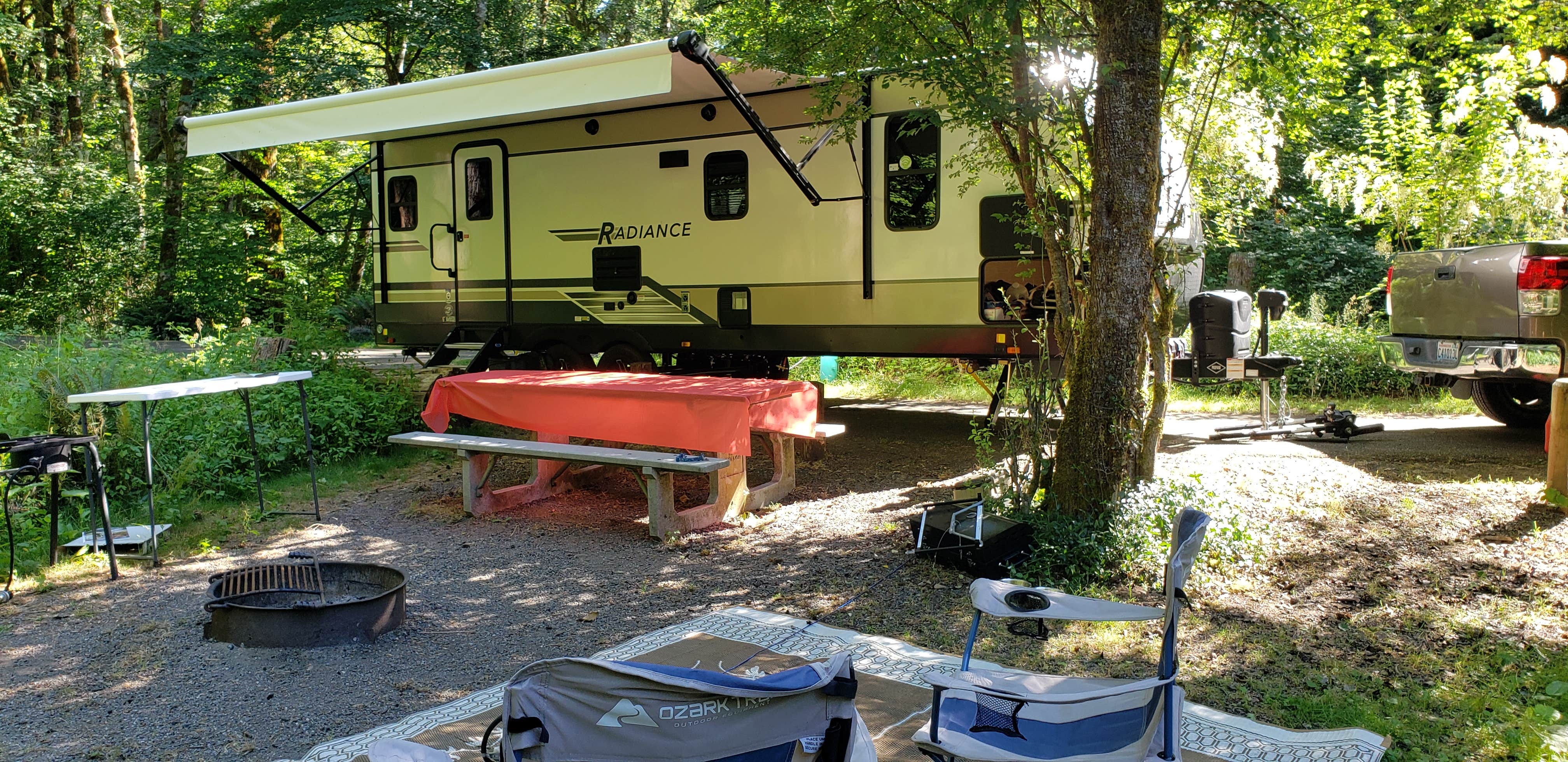 Angie E.'s photo at Ike Kinswa State Park Campground near Onalaska, WA