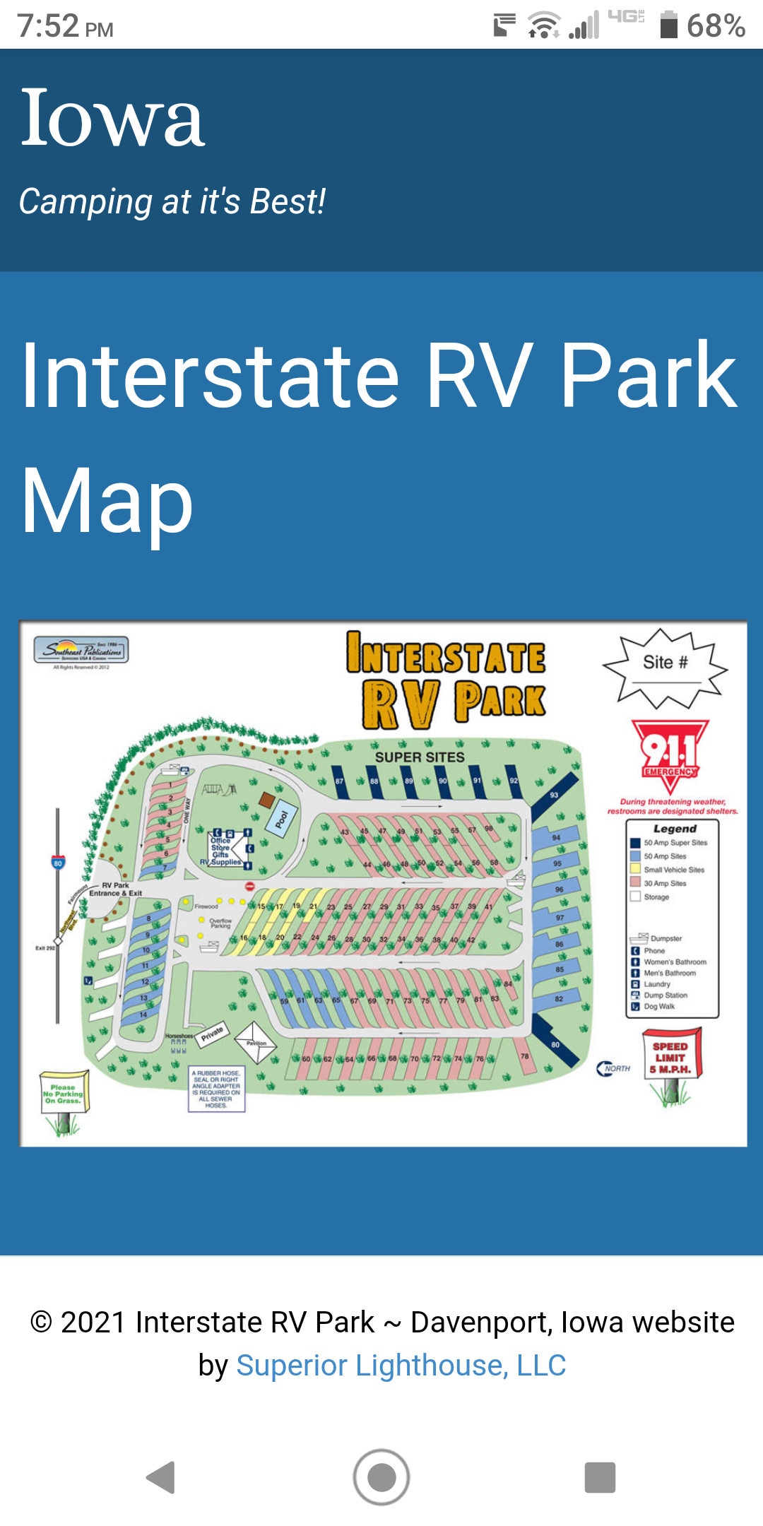 Camper submitted image from Interstate RV Park - 4