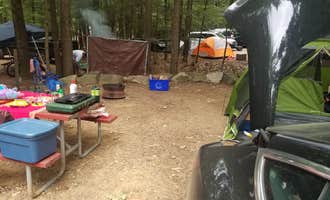 Camping near Camp Brackett: Friendly Beaver Campground, New Boston, New Hampshire