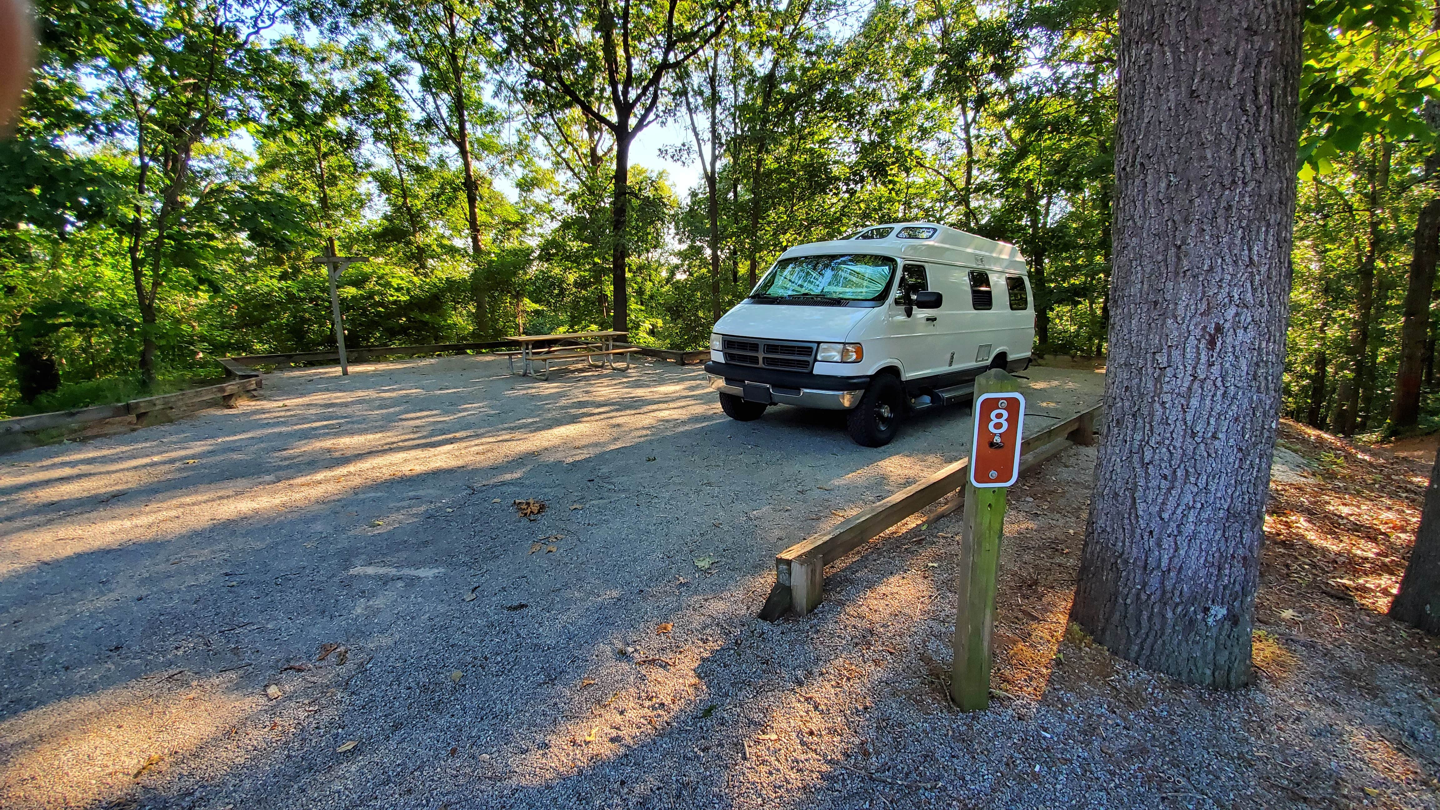 Rick's photo of rv camping at Victoria Bryant State Park Campground near Bogart, GA