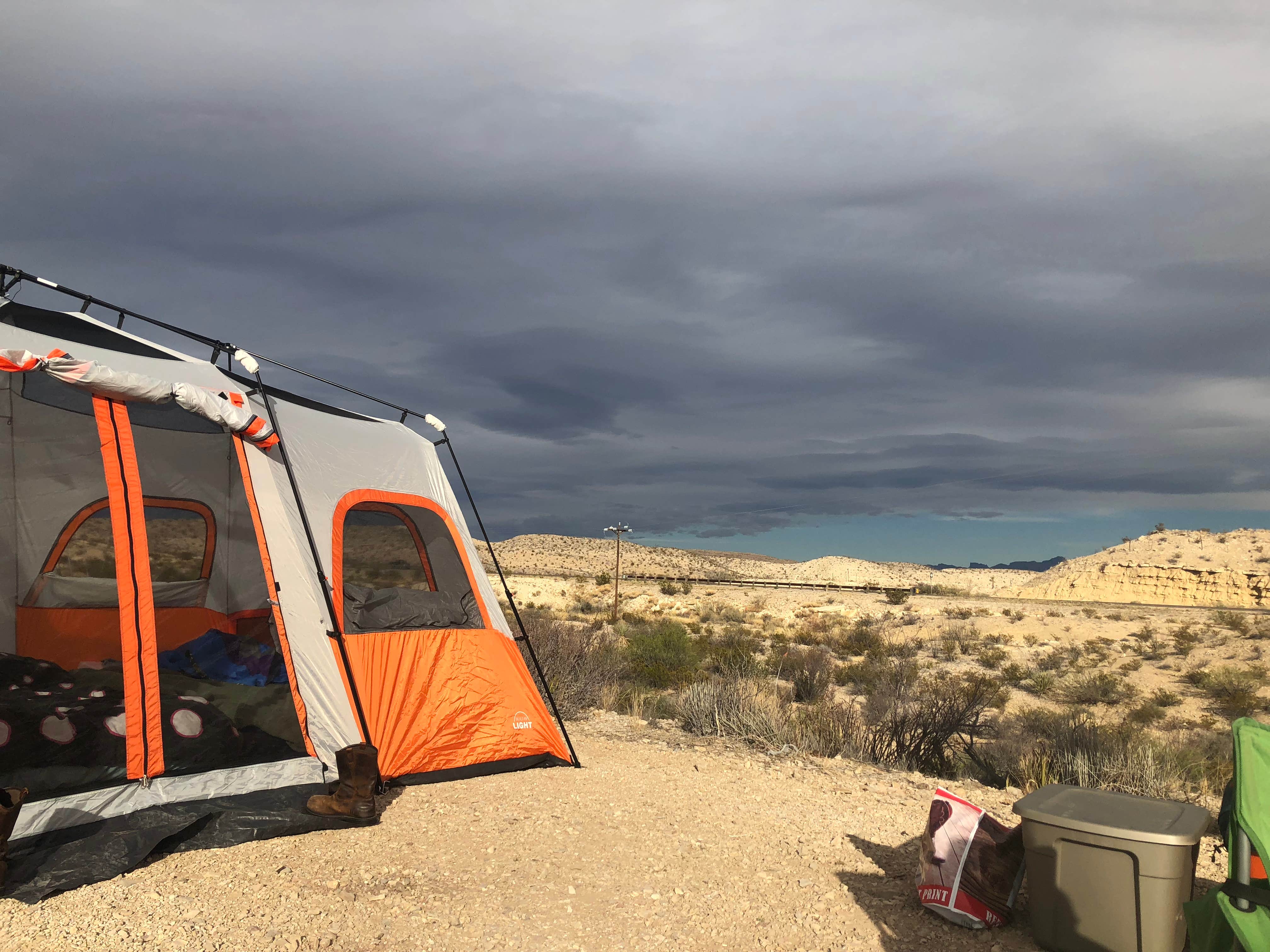Camper-submitted photo at Rancho Topanga Campgrounds near Terlingua, TX