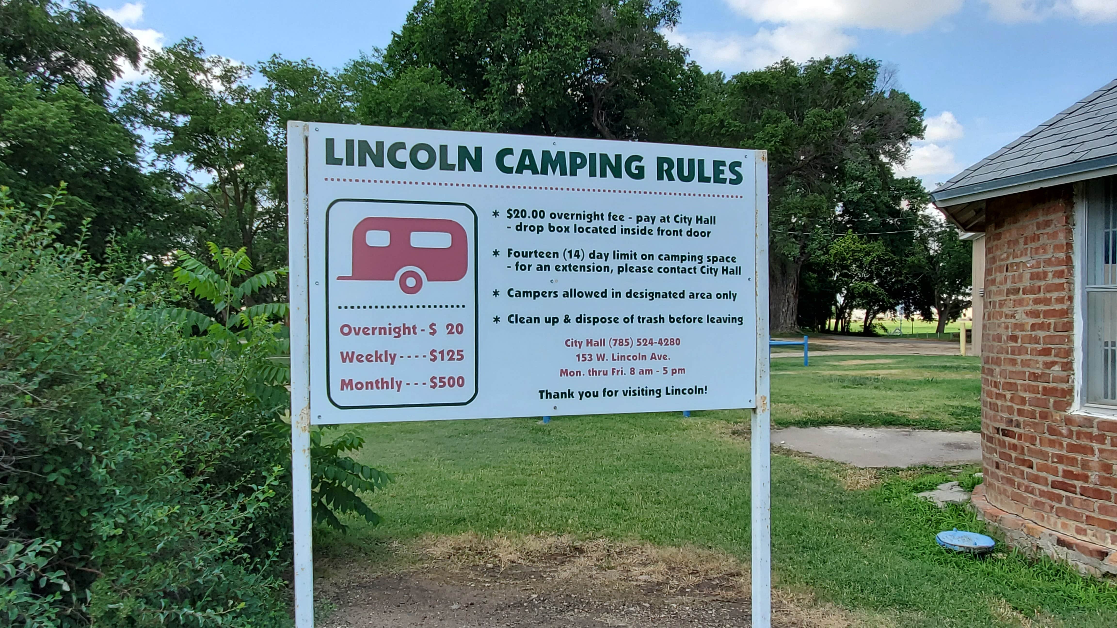 Camper-submitted photo at Lincoln Campground near Dorrance, KS