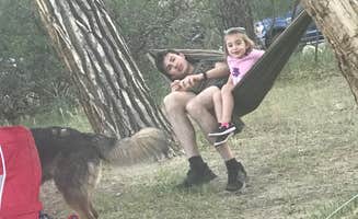 Michelle's photo of camping with pets at Green River Campground — Dinosaur National Monument near Dinosaur, CO