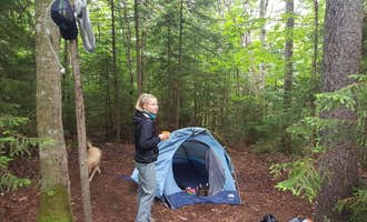 Camping near Camp of the Woods: Grafton Loop Trail - Slide Campsite, Willimantic, Maine