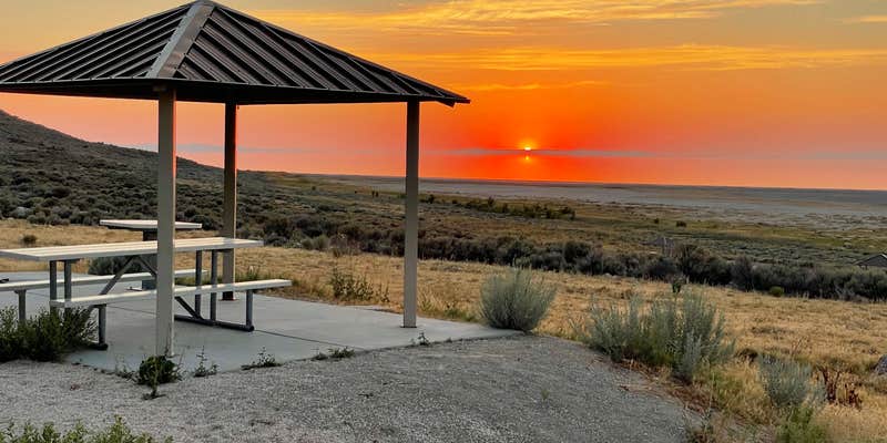 Camper submitted image from Bridger Bay Campground — Antelope Island State Park