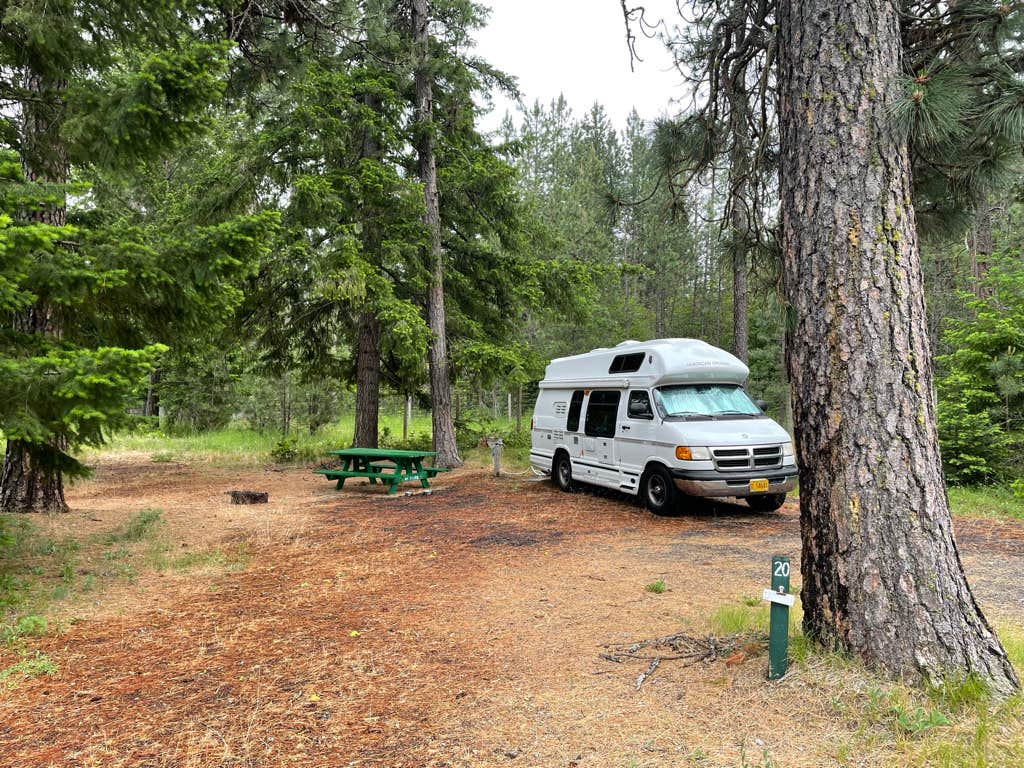 Camping near Peterson Prairie Cabin: Trout Lake Guler Park, Trout Lake, Washington