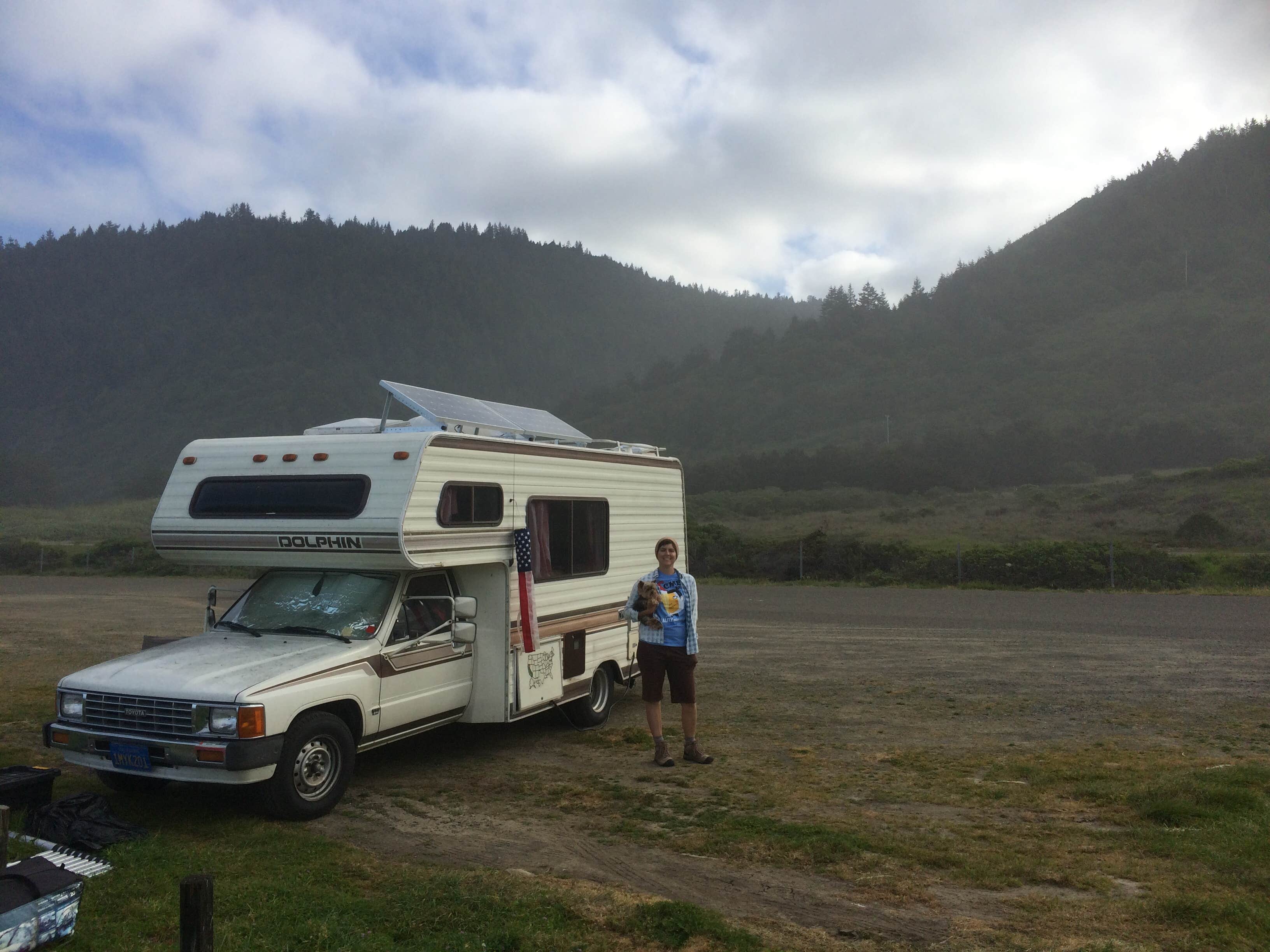 Jennifer M.'s photo of rv camping at Westport Union Landing State Beach — Westport-Union Landing State Beach near Redway, CA
