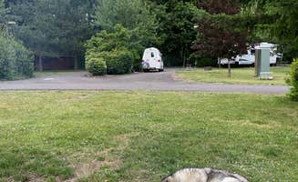 Kathy B.'s photo of camping with pets at Champoeg State Heritage Area Campground near Beaverton, OR