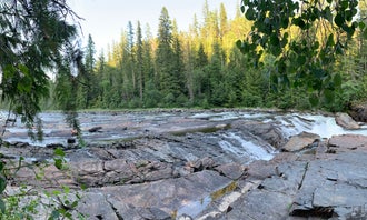 Camping near Yaak Falls Campground: Whitetail Campground , Moyie Springs, Montana