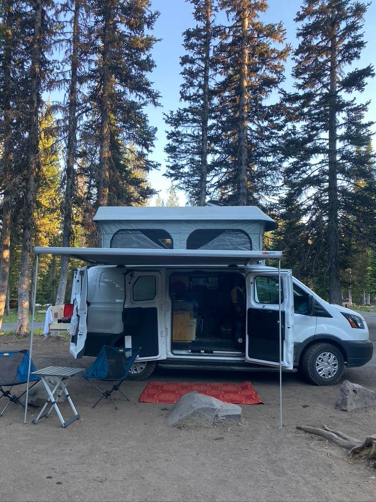 Shelley's photo of rv camping at Mazama Village Campground — Crater Lake National Park near Diamond Lake, OR