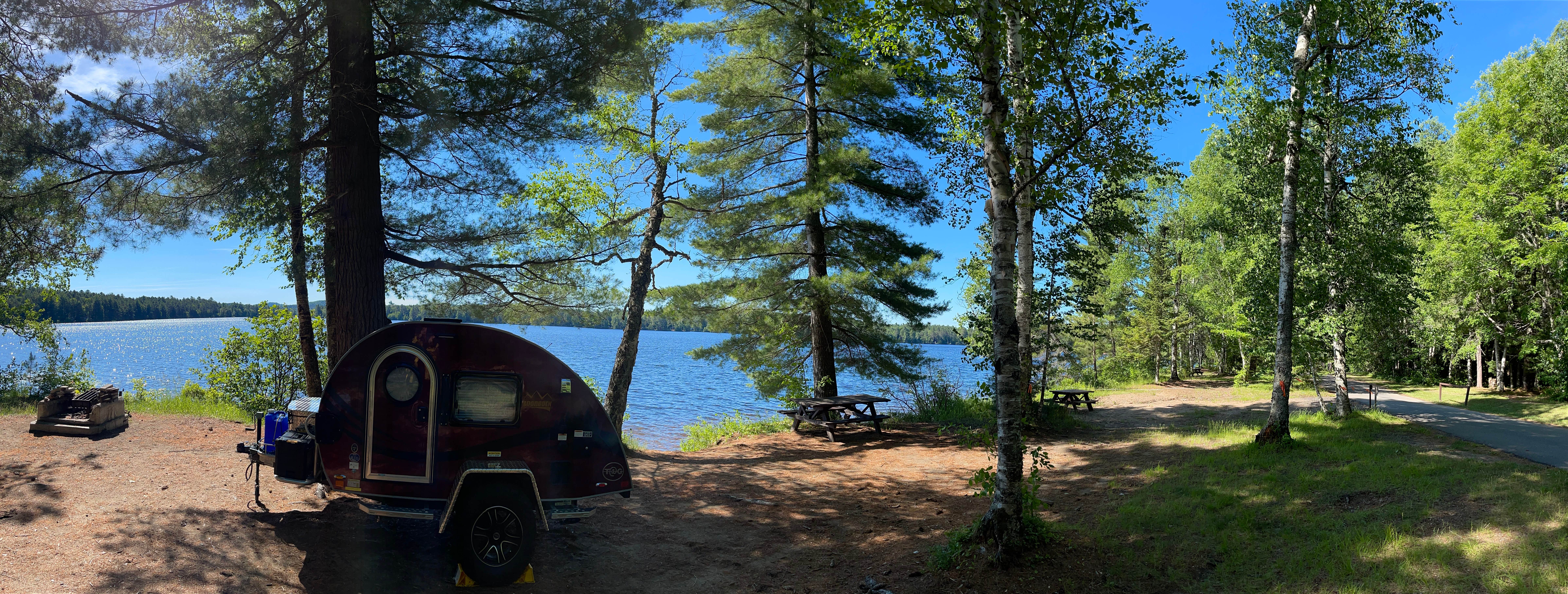 Pam R.'s photo at Fish Creek Pond Campground near Tupper Lake, NY