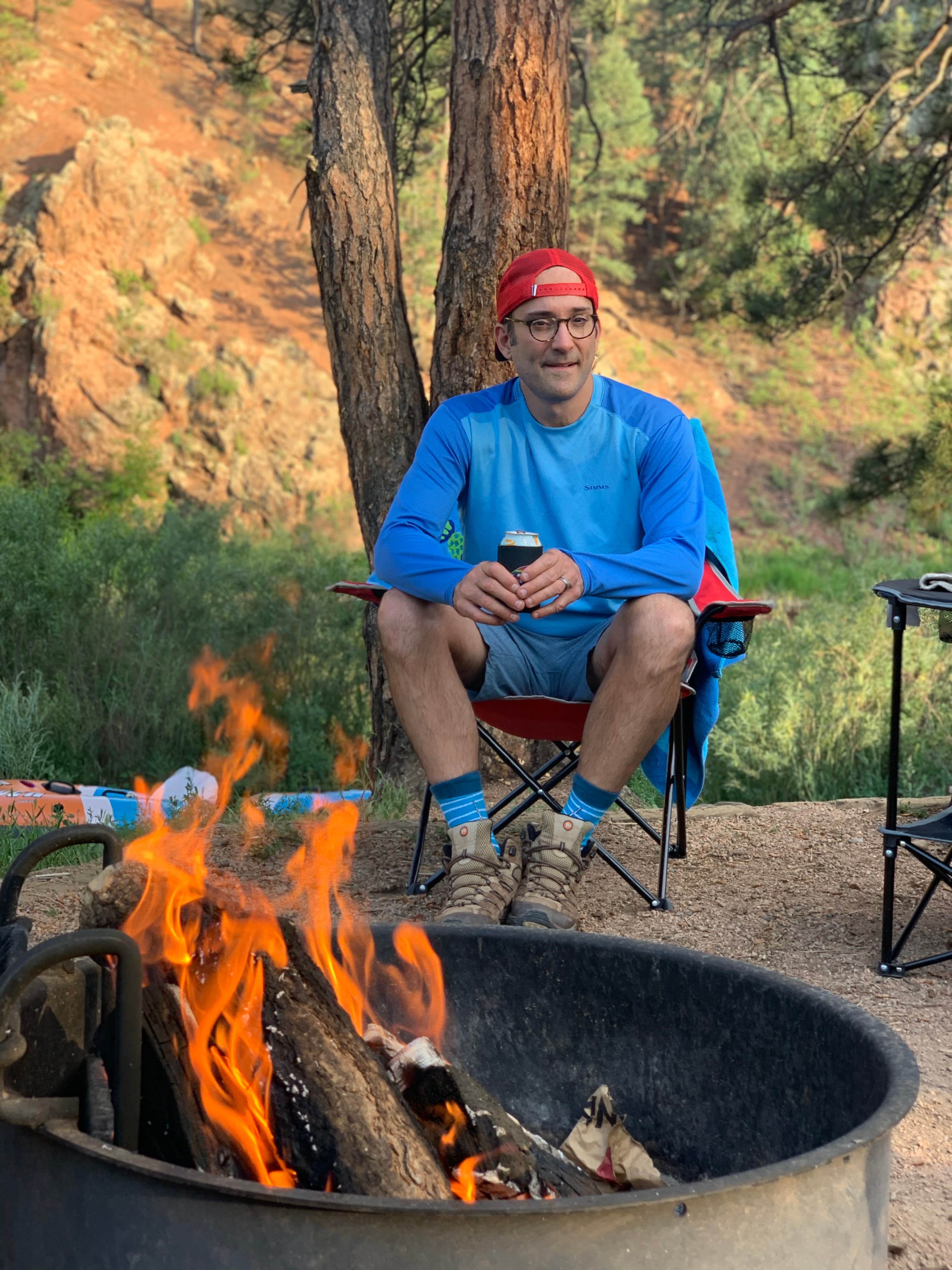 Camper-submitted photo at Lone Rock Campground near Larkspur, CO