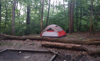 Camping near Harpers Ferry / Civil War Battlefields KOA: Gathland State Park Campground, Burkittsville, Maryland