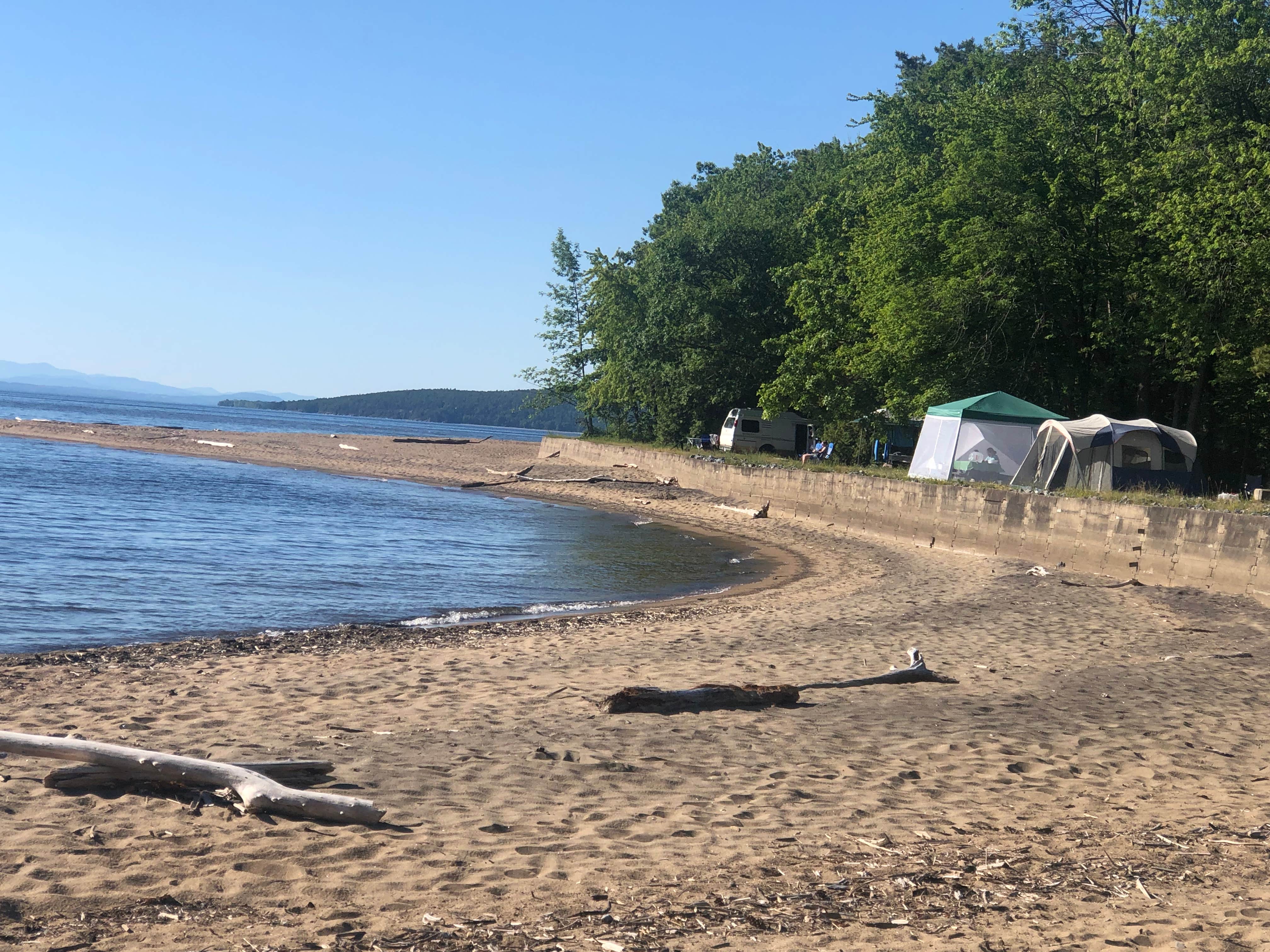Camper-submitted photo at AuSable River Campsite near Keeseville, NY