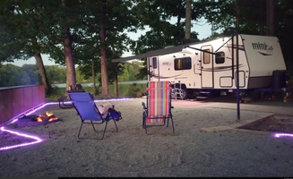 Kathy E.'s photo of rv camping at Mississippi River State Park Campground near Colt, AR