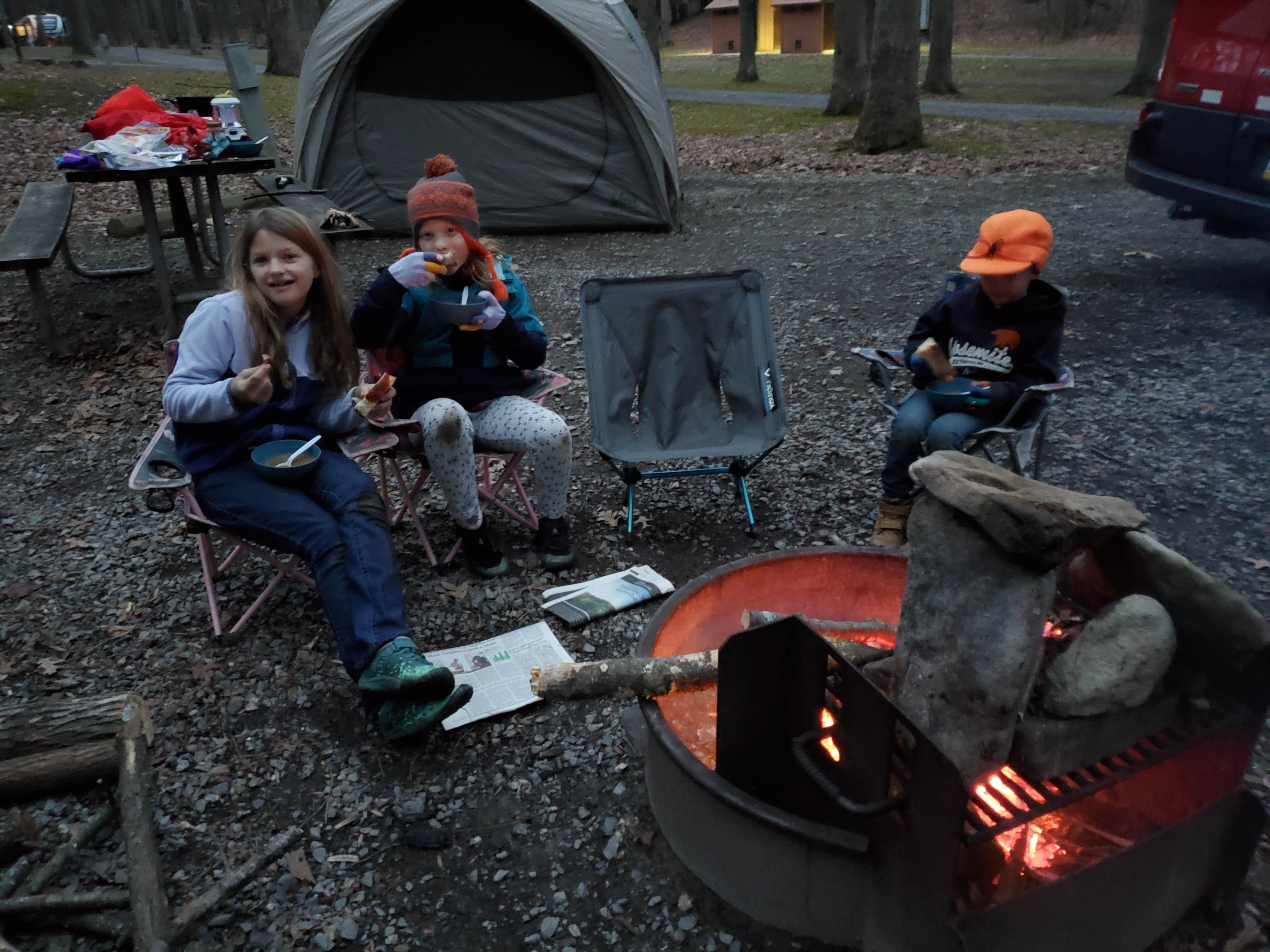 Camper submitted image from Trough Creek State Park Campground - 1