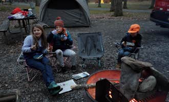 Camping near Susquehannock: Trough Creek State Park Campground, Raystown Lake, Pennsylvania