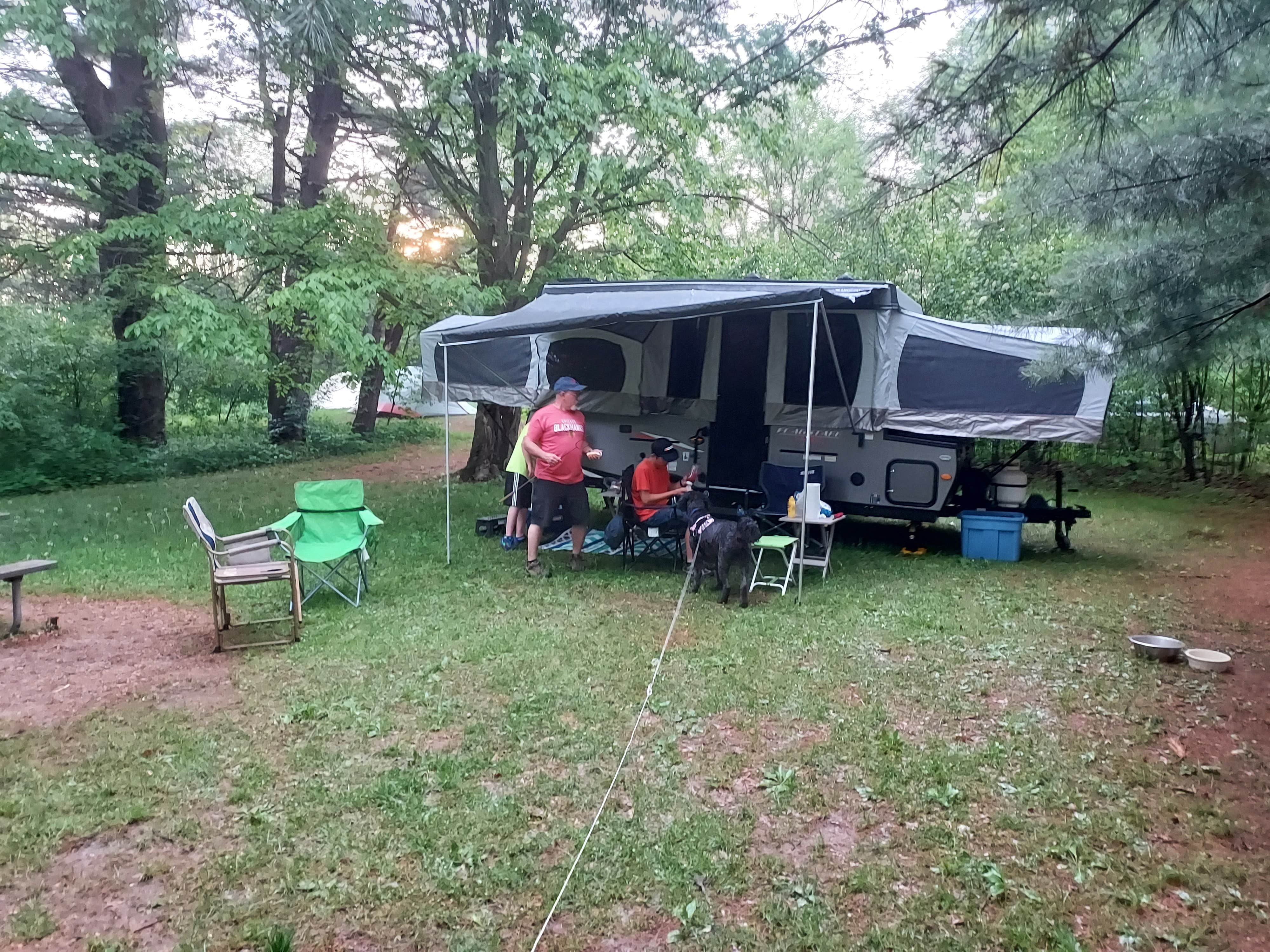Camper submitted image from White Pines Forest State Park Campground - 5