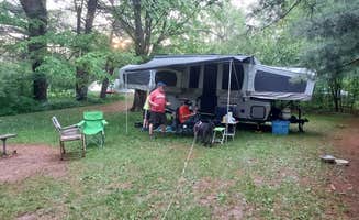 Pam O.'s photo of rv camping at White Pines Forest State Park Campground near Baileyville, IL