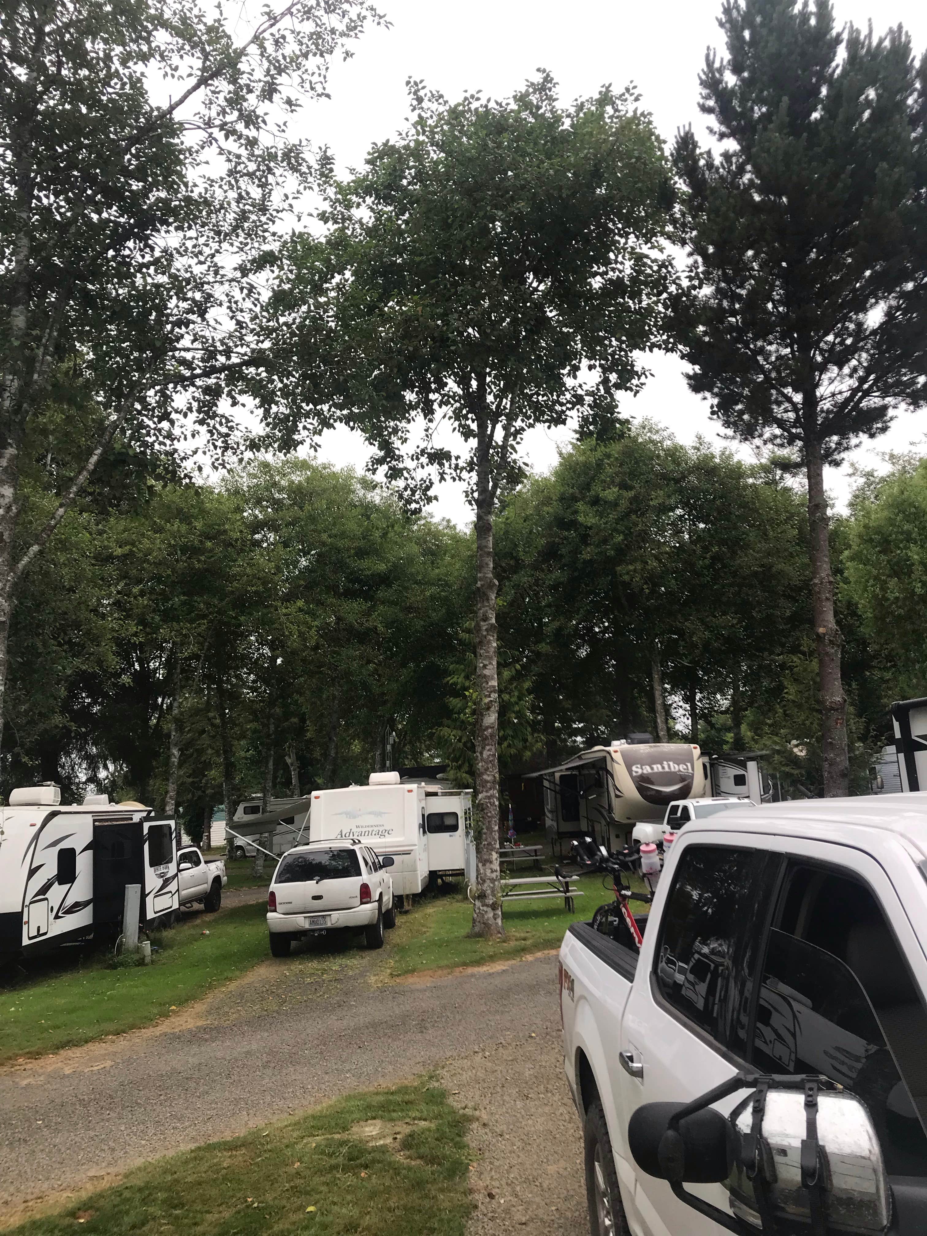 Dave B.'s photo of rv camping at Pleasant Valley RV Park near Grand Ronde, OR