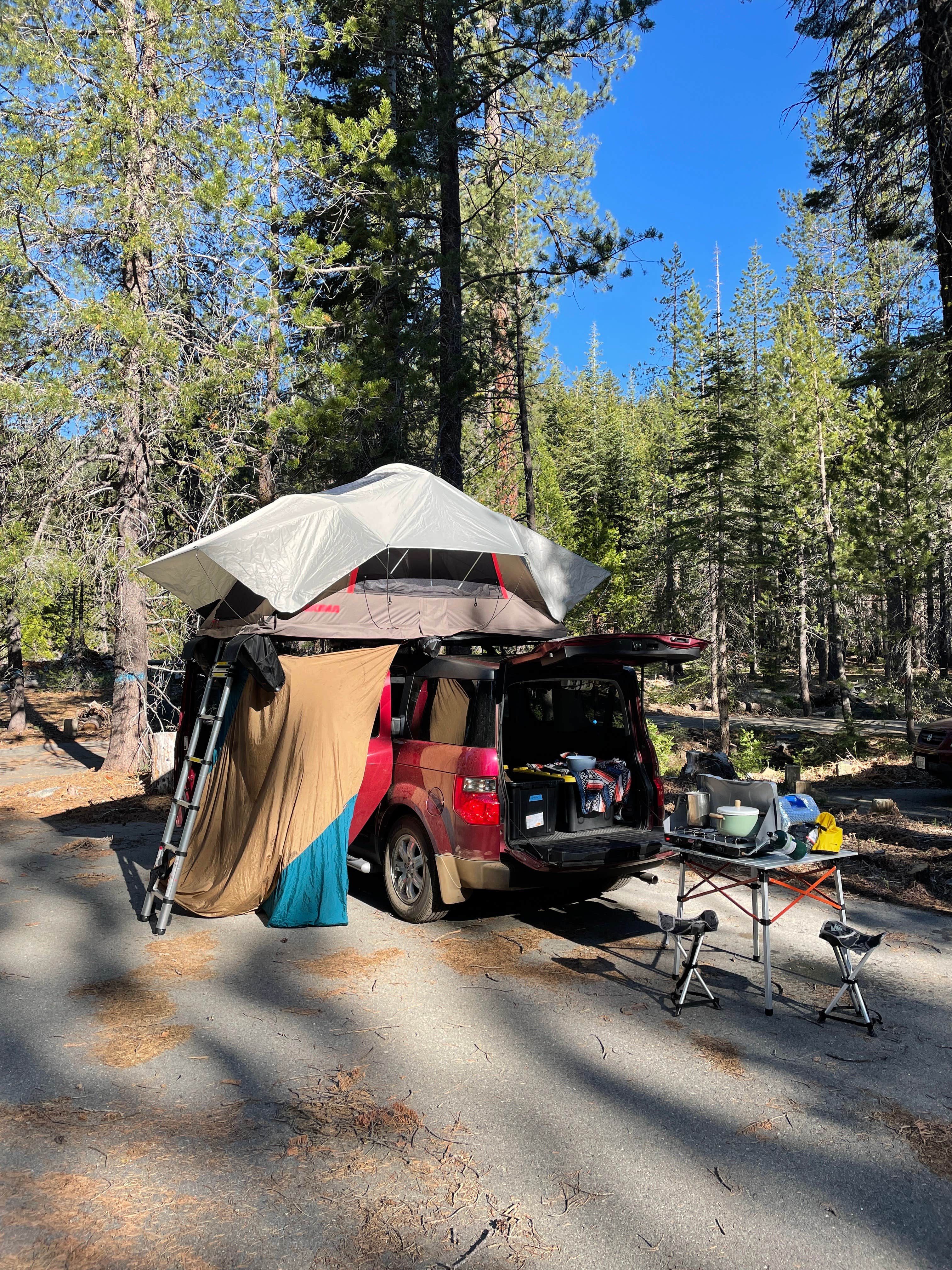 Tyler M.'s photo of rv camping at Coyote Group Campground near Lake Tahoe Basin Management Unit