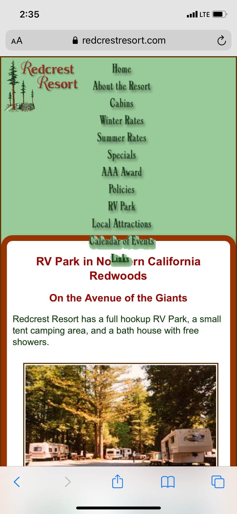 Camper submitted image from Redcrest Resort - 5