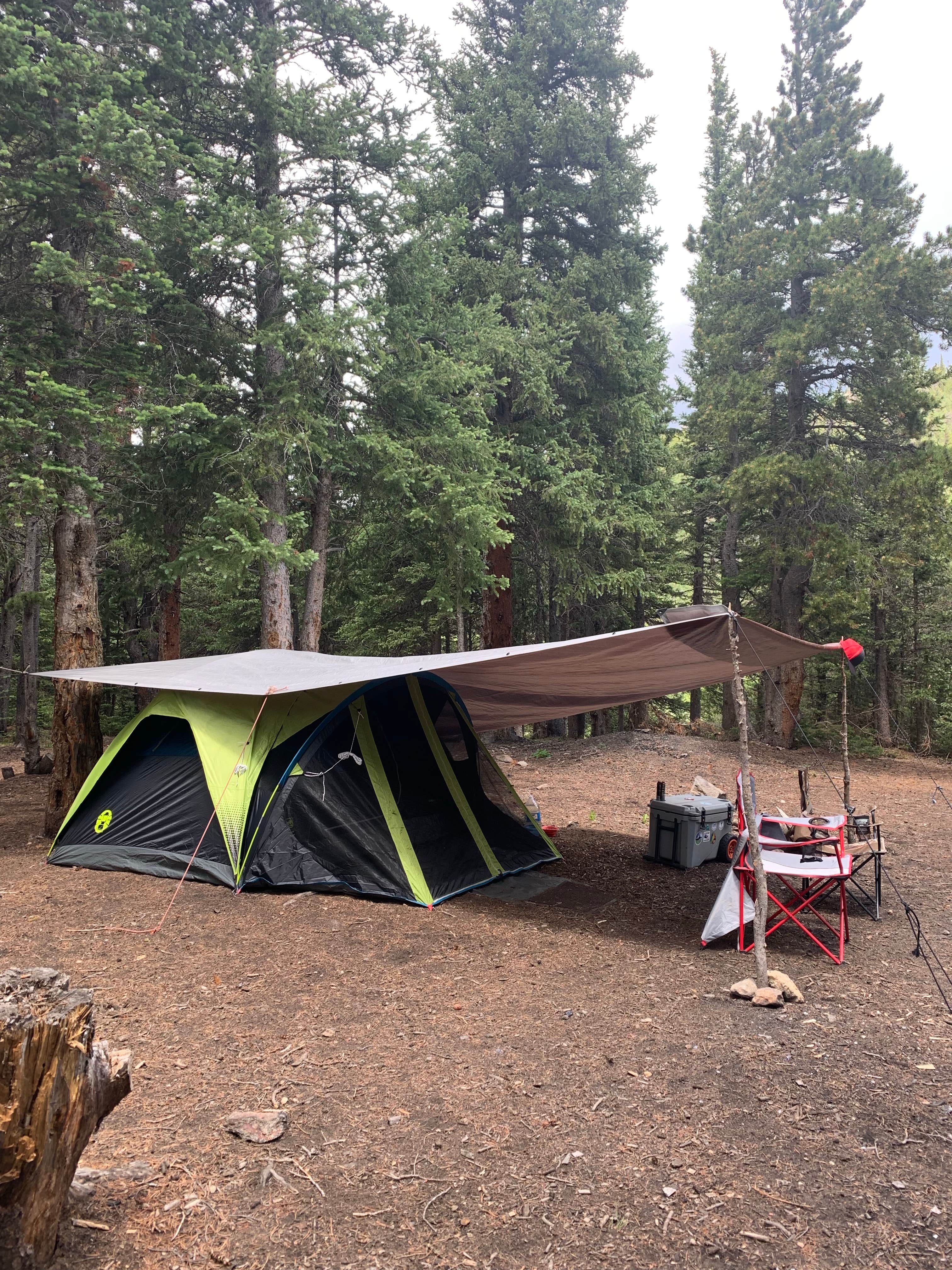 Dan  W.'s photo of tent camping at Five Points Dispersed Area near Boulder, CO