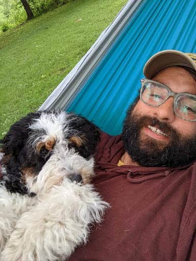 Michael T.'s photo of camping with pets at Cove Lake State Park Campground near Huntsville, TN