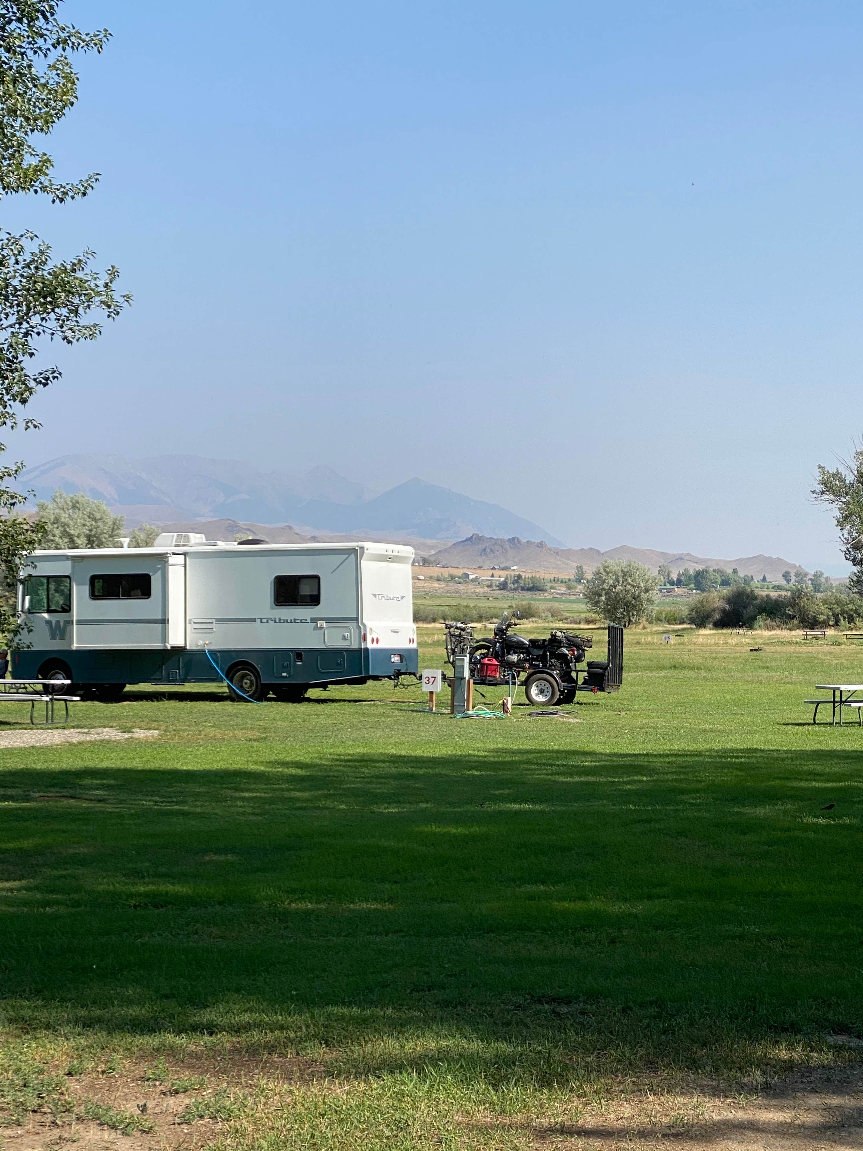 Camper-submitted photo at Challis Hot Springs near May, ID