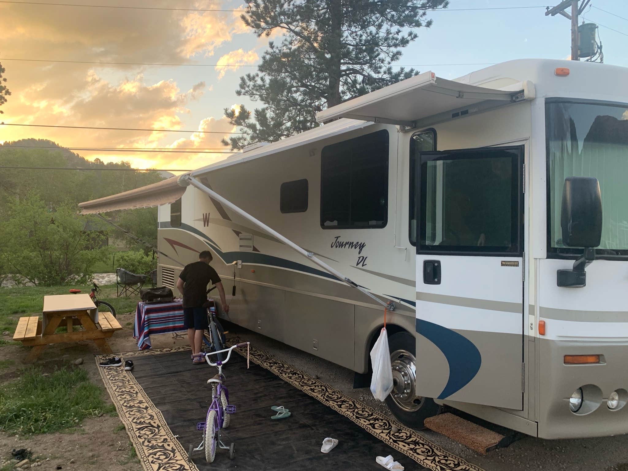Tim N.'s photo of rv camping at Spruce Lake RV Park near Glen Haven, CO