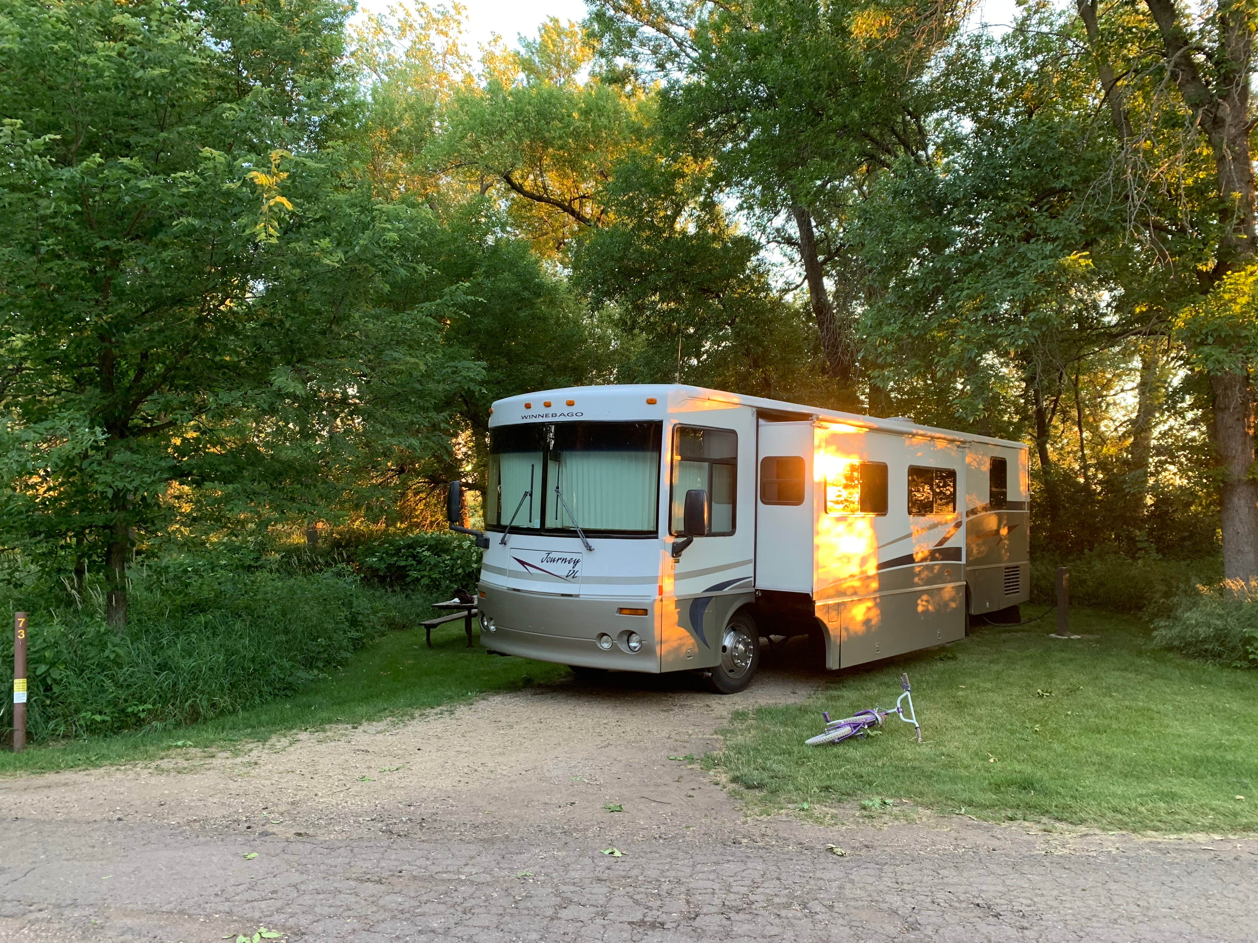 Tim N.'s photo of rv camping at Blue Mounds State Park Campground near Sheldon, IA