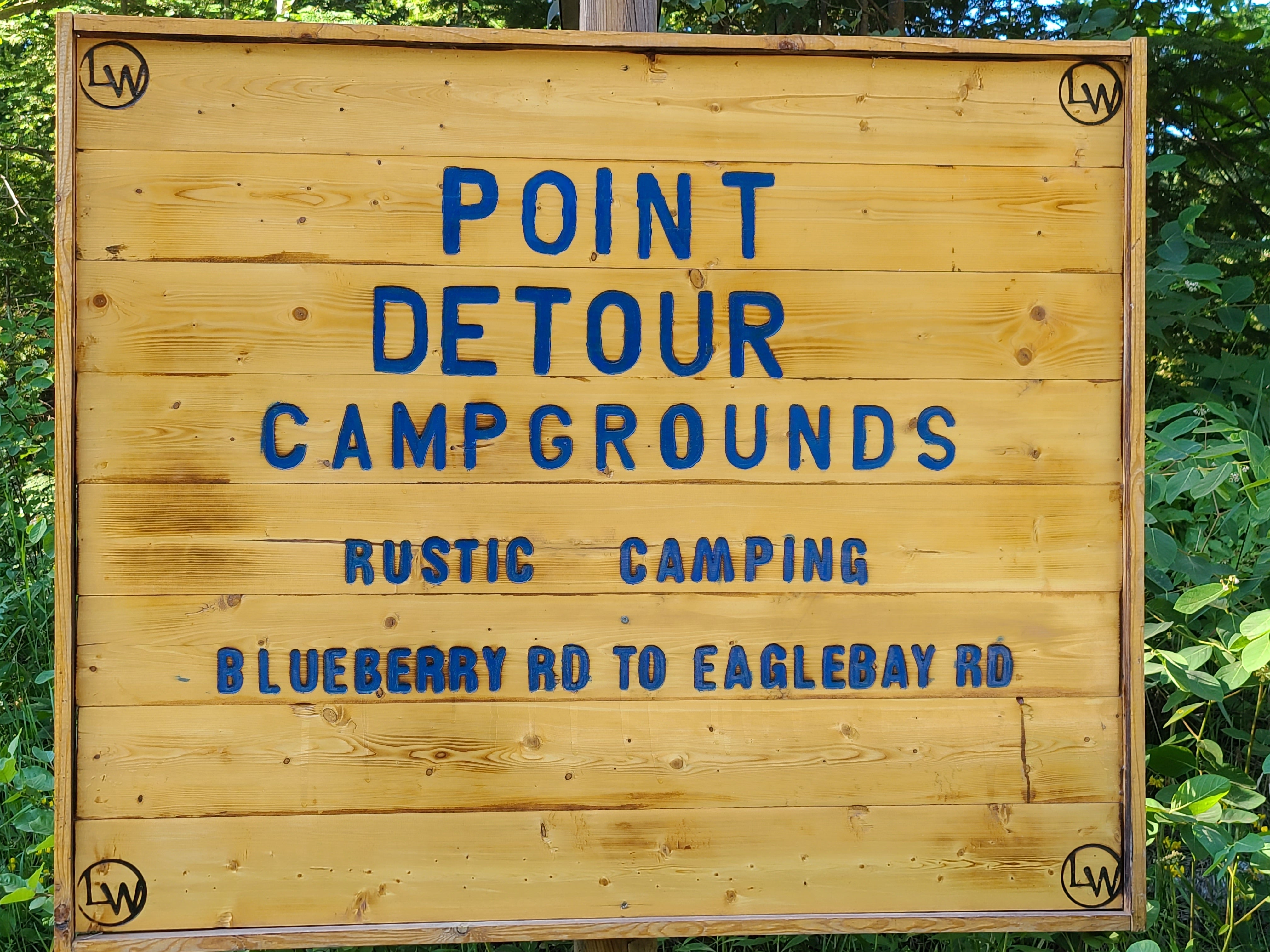 Camper submitted image from Point Detour Wilderness Campground  - 1