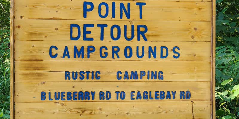 Camper submitted image from Point Detour Wilderness Campground
