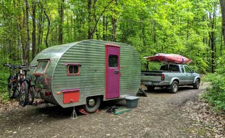 Shari  G.'s photo of rv camping at Blueberry Patch Campground — Green Mountain & Finger Lakes National Forests near Horseheads, NY