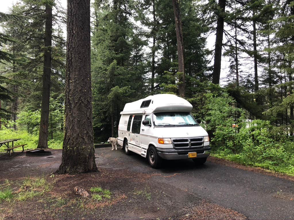 Kathy B.'s photo of rv camping at Emigrant Springs State Heritage Area near Milton-Freewater, OR