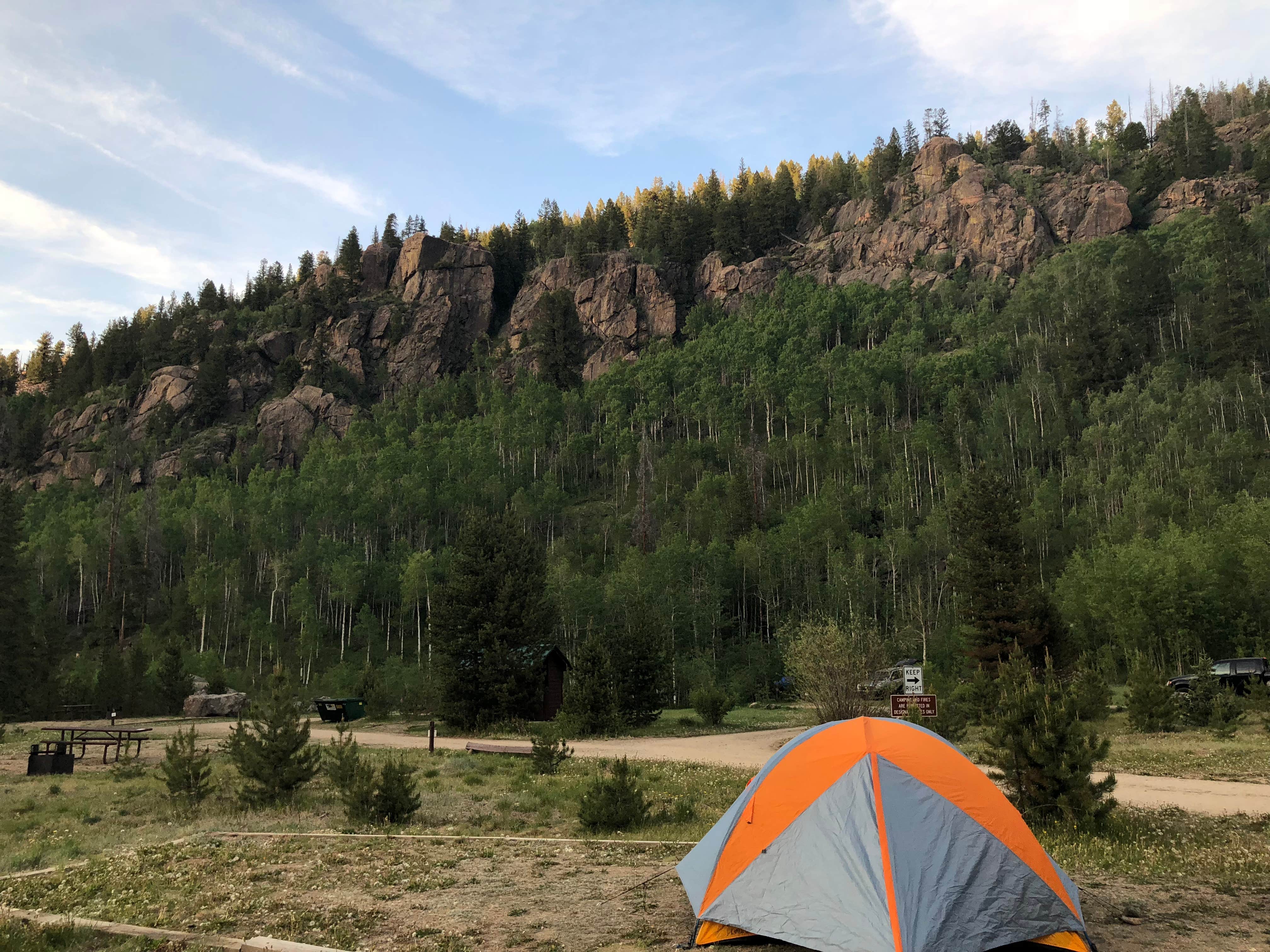 M B.'s photo at Hornsilver Campground near Red Cliff, CO