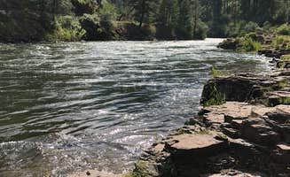 Kathy B.'s photo of camping with pets at Minam State Recreation Area near La Grande, OR