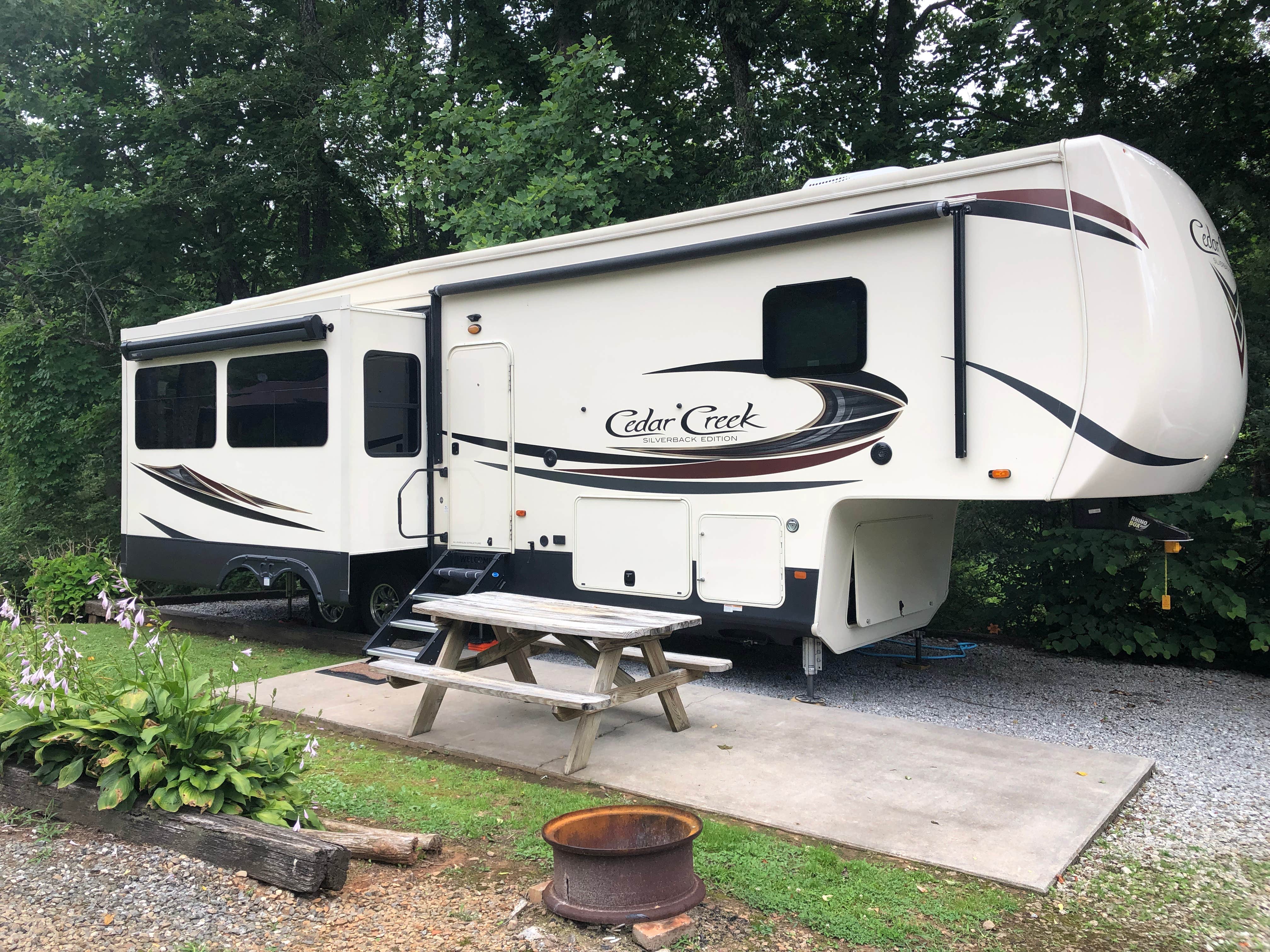 Sherry P.'s photo of rv camping at Pines RV Park near Dillard, GA