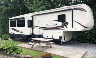 Sherry P.'s photo of rv camping at Pines RV Park near Franklin, NC