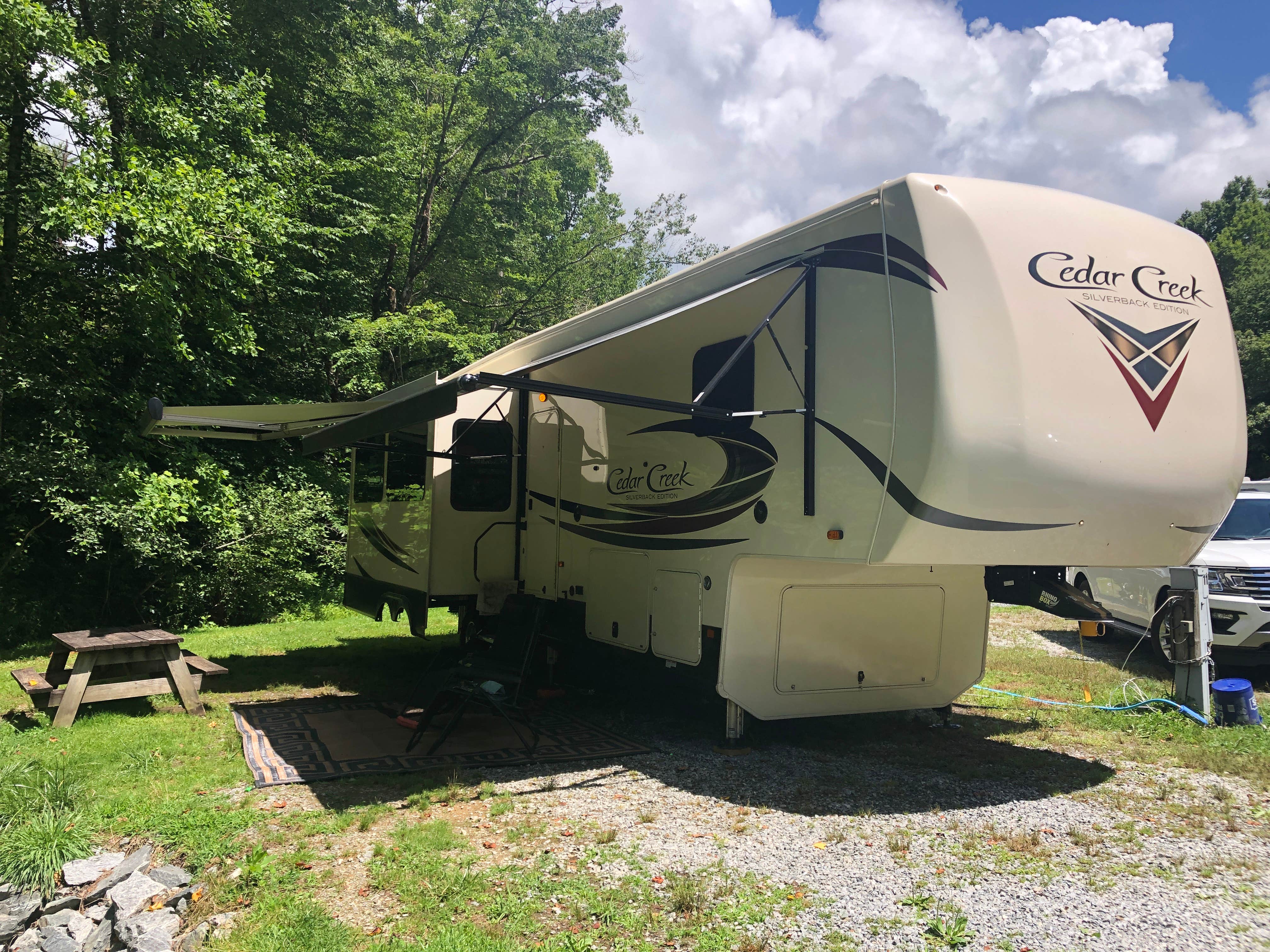 Camper-submitted photo at Adventure Village and Lodgings near Balsam Grove, NC