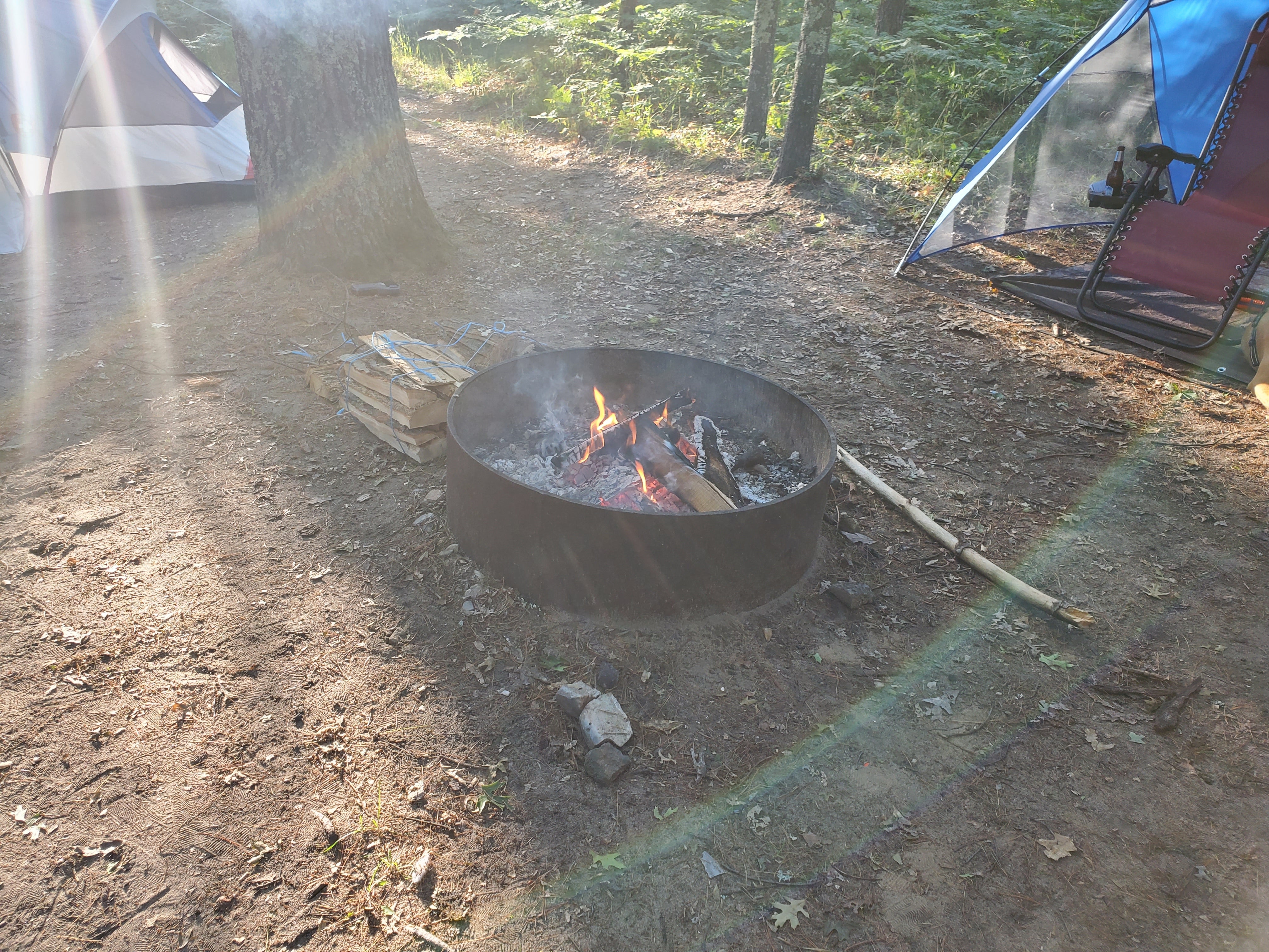 Camper submitted image from Spring Lake State Forest Campground - 2