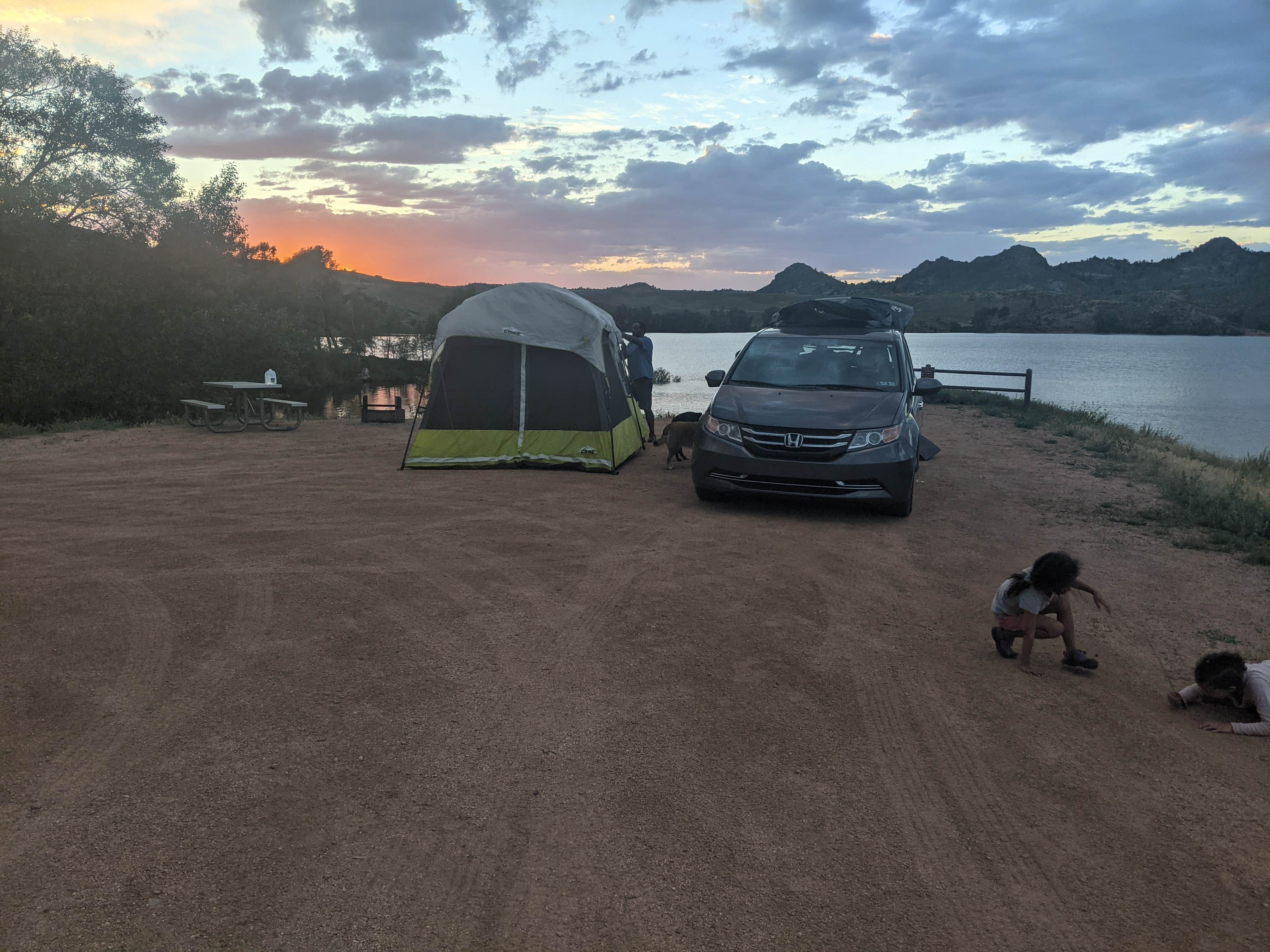 Lesley J.'s photo at Curt Gowdy State Park Campground near Cheyenne, WY