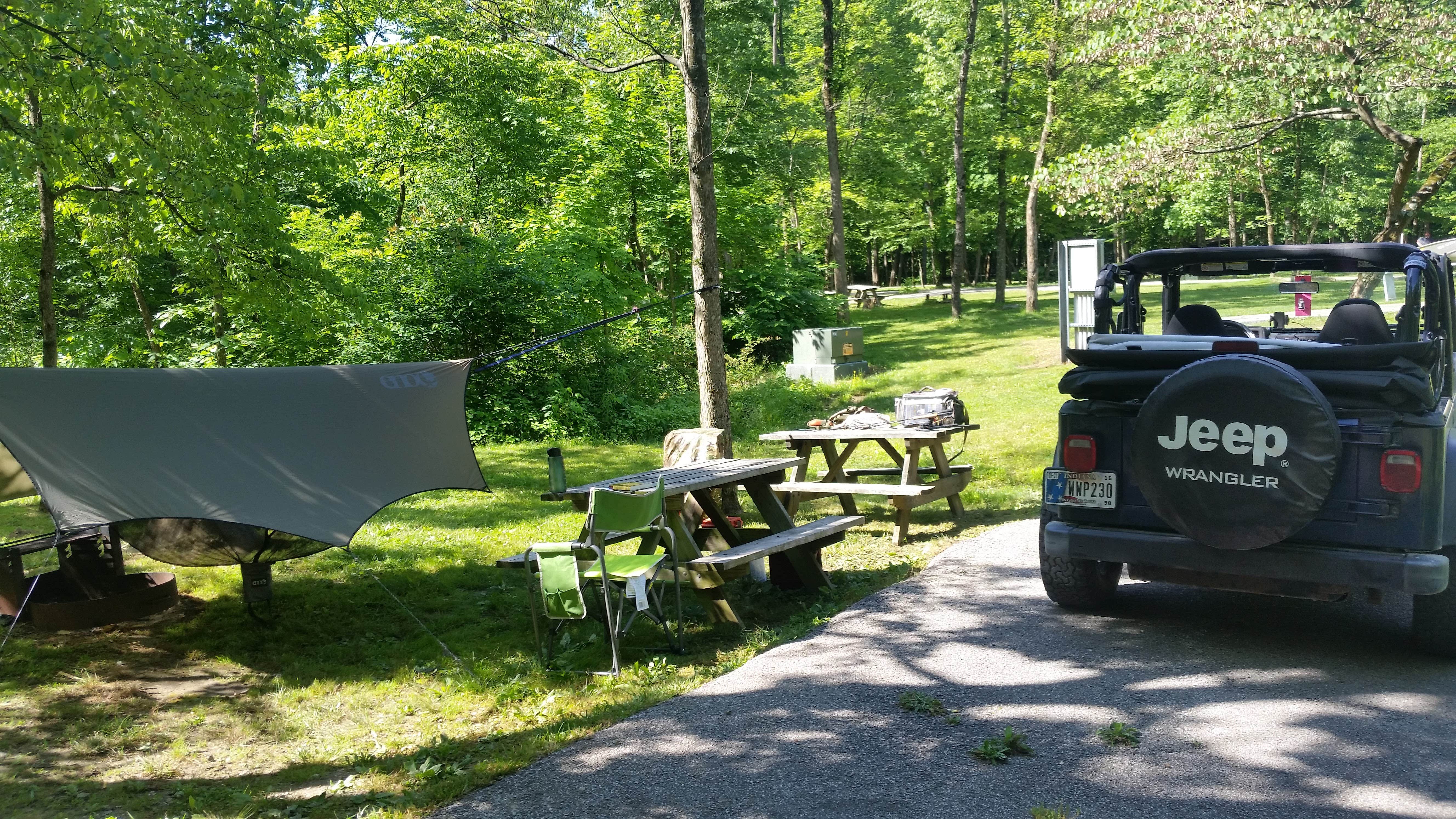 Camper-submitted photo at Cagles Mill Lake near Plainfield, IN