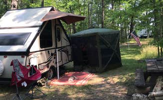 Nancy D.'s photo at Little Wolf Lake State Forest Campground near Atlanta, MI