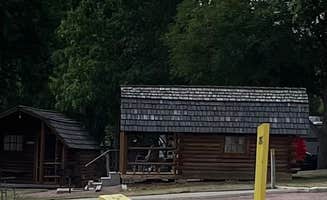 Joan's photo of a cabin at Sioux Falls KOA near Beresford, SD