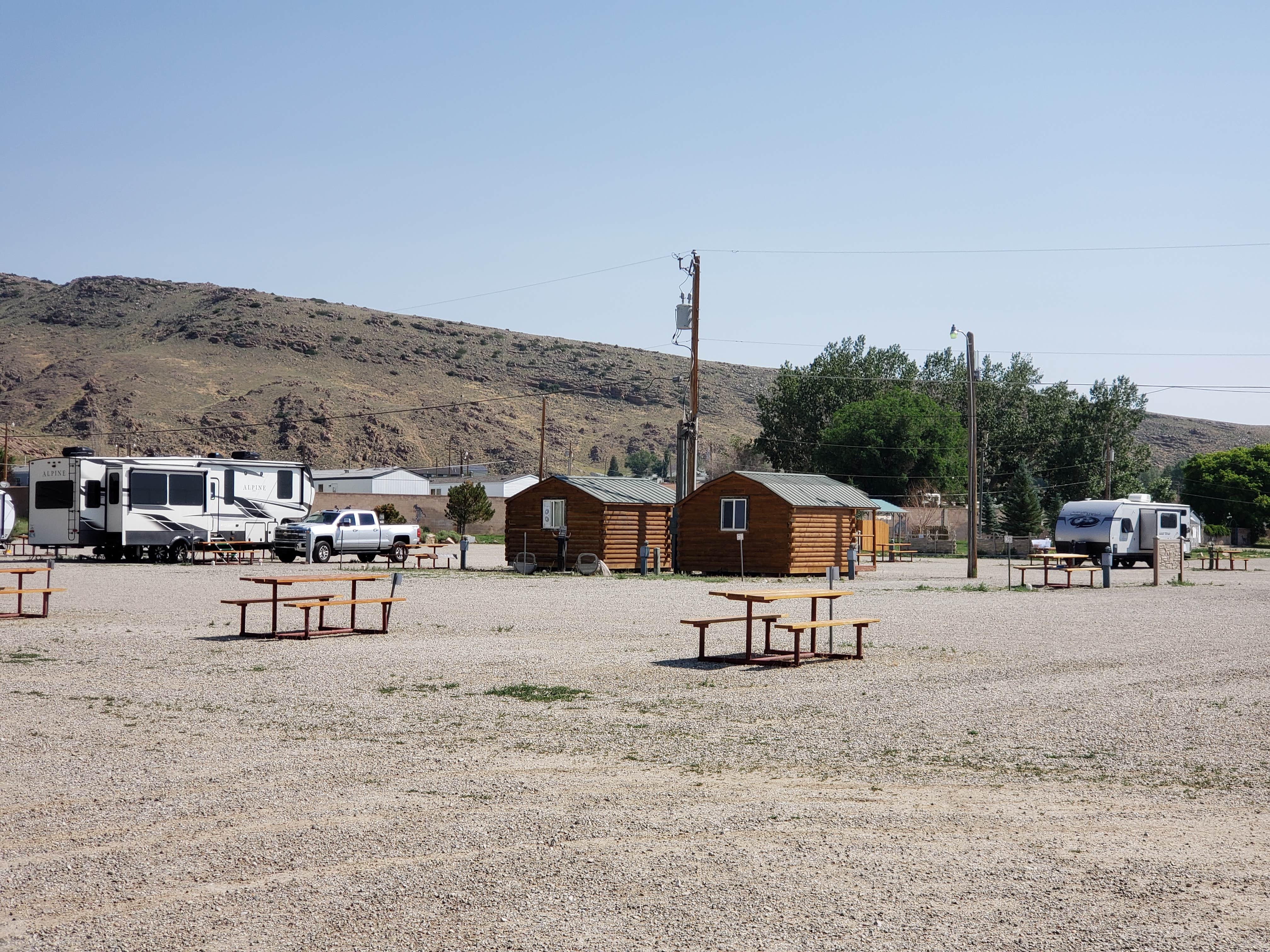 Carleen's photo of rv camping at Western Hills Campground near Elk Mountain, WY